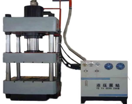 三梁四柱液压机组成